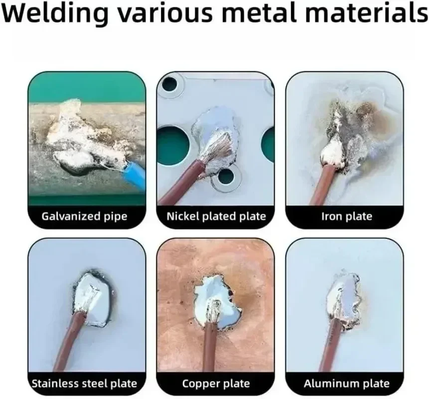 600/20g Low Temperature Solder Wires Universal Easy Melt Rods Stainless Steel Metal Weld Cored Welding Wires Soldering Wire Tool