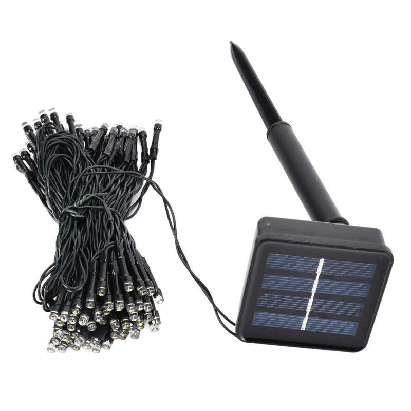 LED String Lights Fairy String Lights Solar 8 Modes 39.4ft for Outdoor Hristmas Tree Decoration