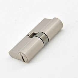 HILUKE 70mm brass alloy lock core security door lock cylinder double open five keys: Default Title