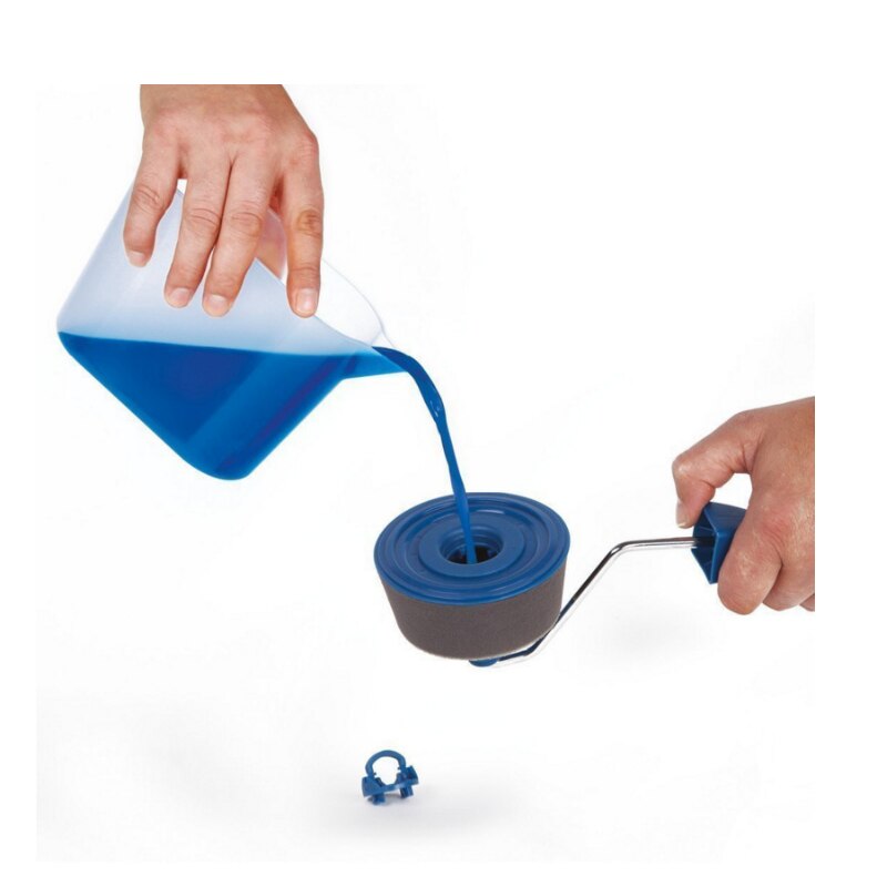 5Pcs Muur Versieren Schilderen Roller Borstel Set Borstel Kit Multifunctionele Huis Verf Rollers Gereedschap