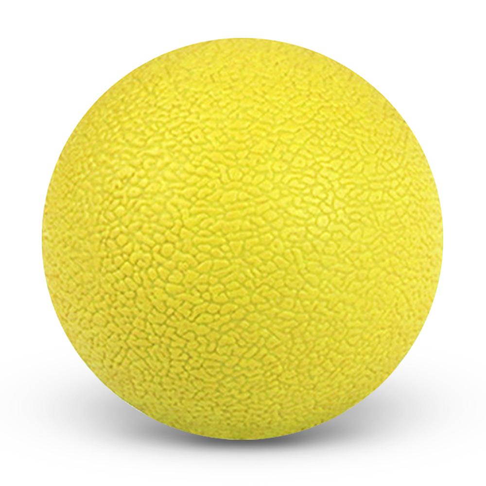 Helse ball zoneterapi avslapning opprettholde verktøennå thai diameter 6.5cm tpe senil demens aktiverende sikkerheter holdbar: Gul
