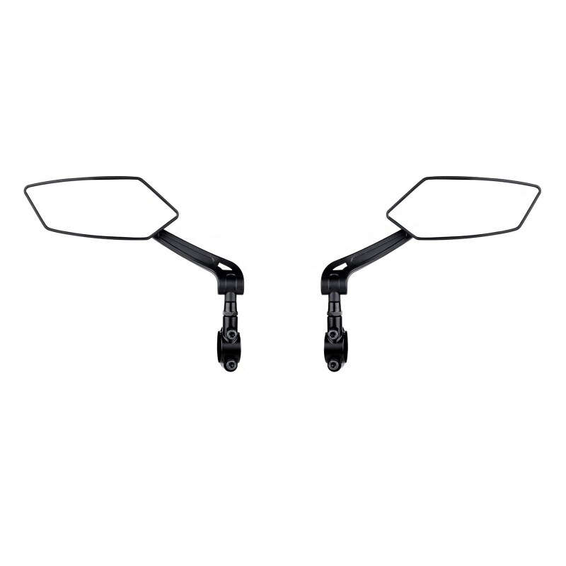 1 Set of Bike Mirror 360 Degree Rotatable Cycling Rear View Mirrors Bicycle Handlebar Rearview Mirror MTB Safe Mirror