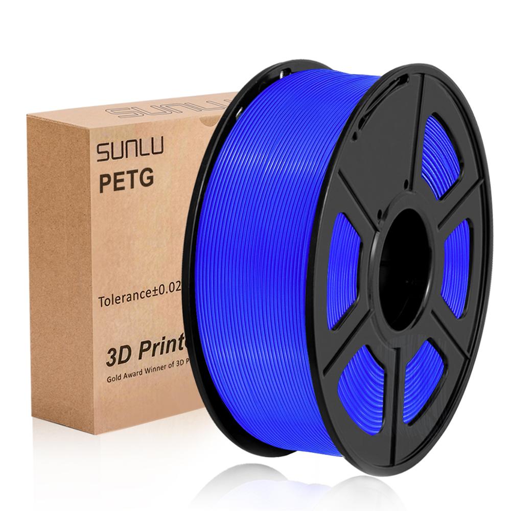 PETG Filamento 1kg Blu Traslucido FDM Stampante 3D Materiale di Stampa 1.75 millimetri Tolleranza di +/-0.02mm di Buona durezza 100% Nessuna Bolla