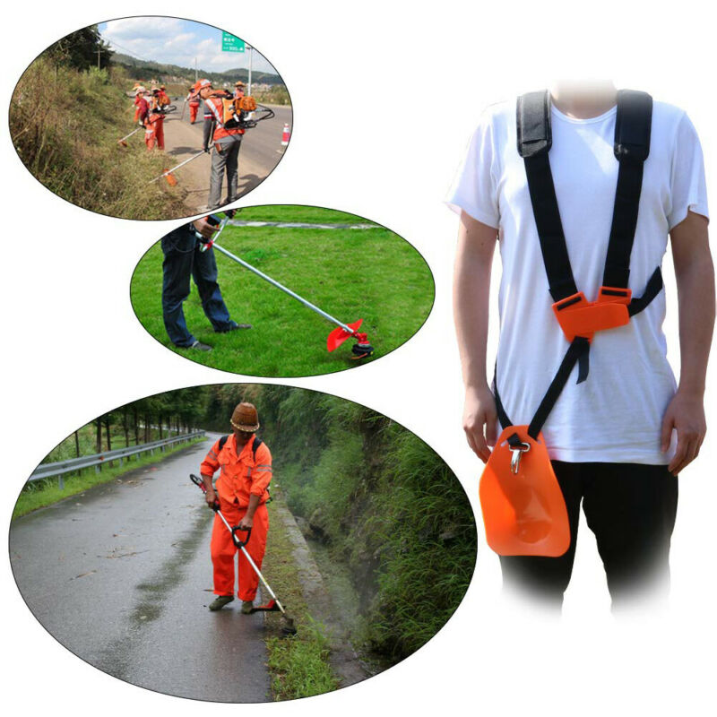 Verstelbare Dual Schouder Harness Strap Riem Gras Bosmaaier Trimmer Strimmer