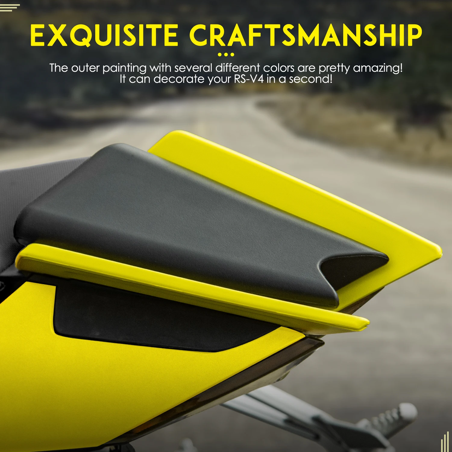 for Aprilia RS660 Rear Seat Cover Cowl for RS 660 Motorcycle Rear Passenger Pillion Fairing Accessories