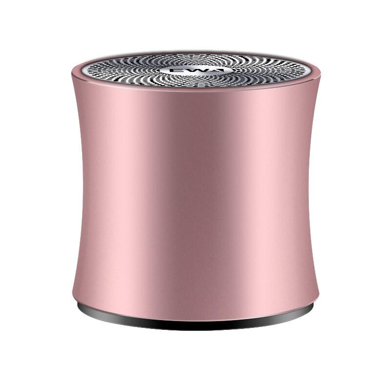 Ewa A5 Draagbare Draadloze Duitsland Bauhaus Speaker Bluetooth Speakers Boombox Met Hd Geluid Drivers 3D Stereo Muziek Surround Bass: Rose Gold