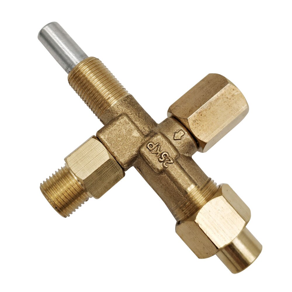 Gaspumpe varmelegeme dele lpg skub kontrolventil  m12*1 med termoelement 600mm hele sæt