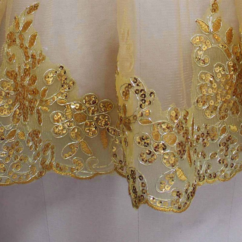 Elegante witte bruidssluier 60 cm/95 cm, zachte tule parelsluiers