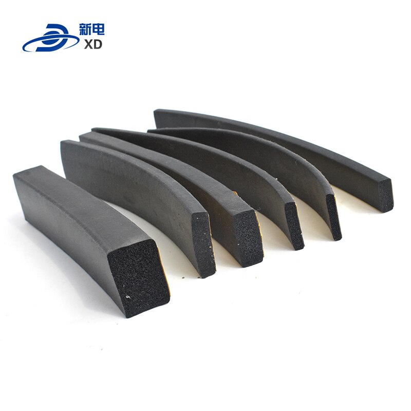 EPDM zelfklevende foam isolatie deur rubber strip EPDM zelfklevende foam isolatie deur rubber strip