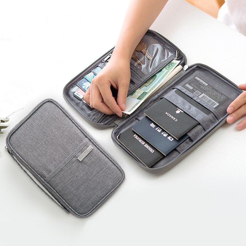 Travel Wallet Family Passport Holder Waterproof Document Case Organizer Travel accessories Document Bag Cardholder