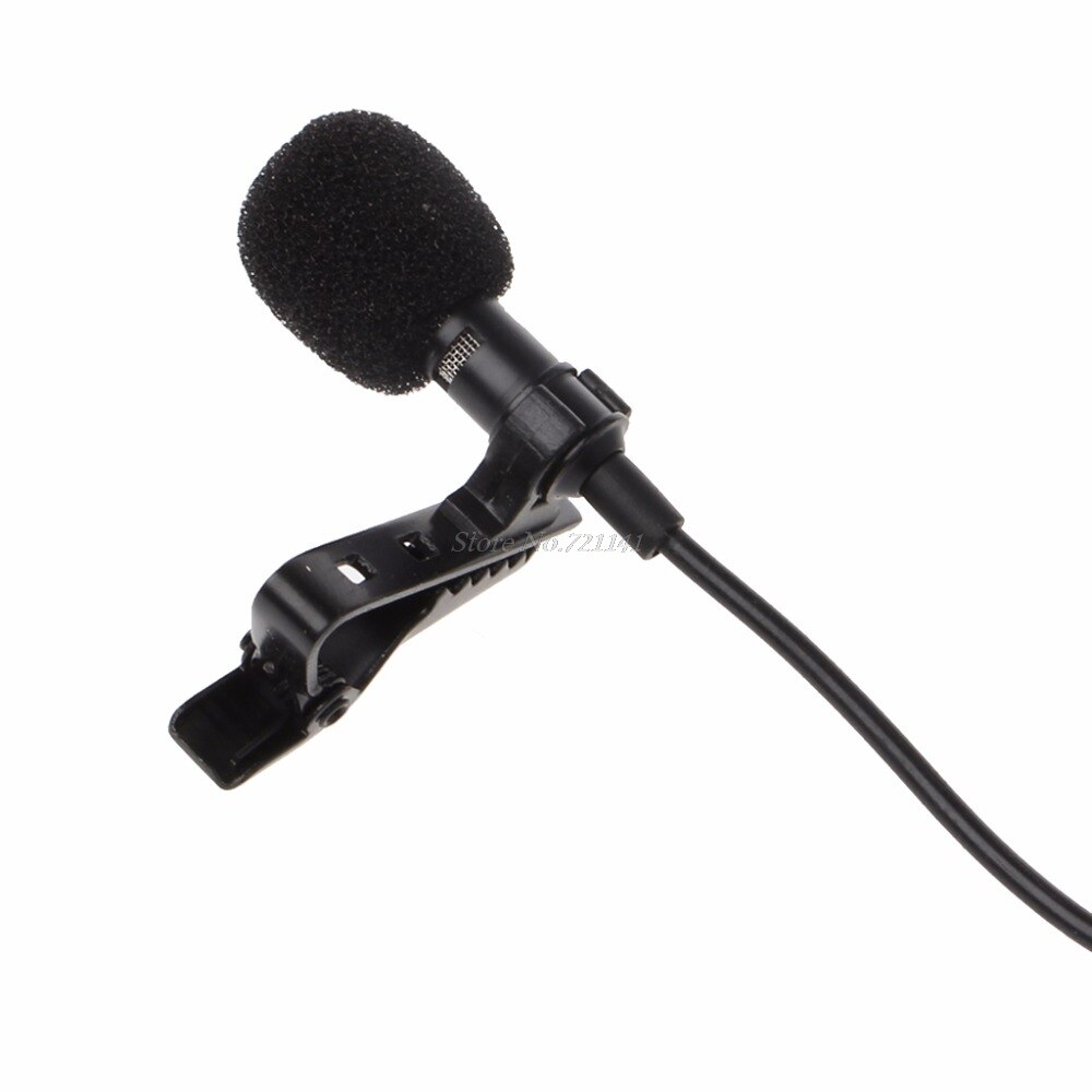 Clip-On Style Omnidirectional Condenser Wired Microphone For Laptop PC Smart Phone Electronics Stocks