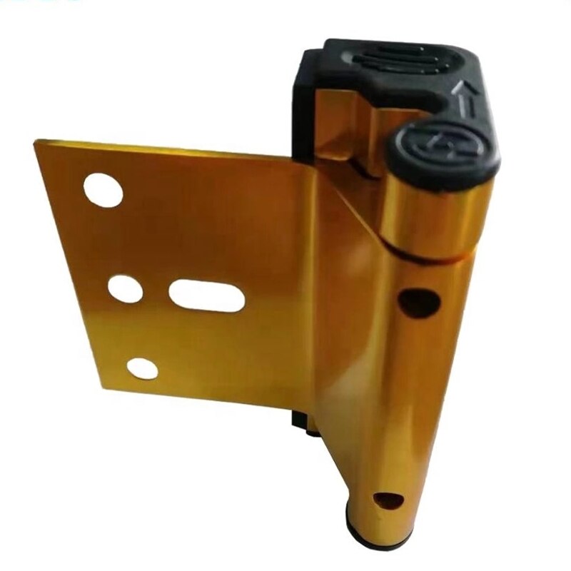 Aluminium Alloy U Door Reinforcement Lock Security Door Lock Home Child Proof Door Stopper: gold