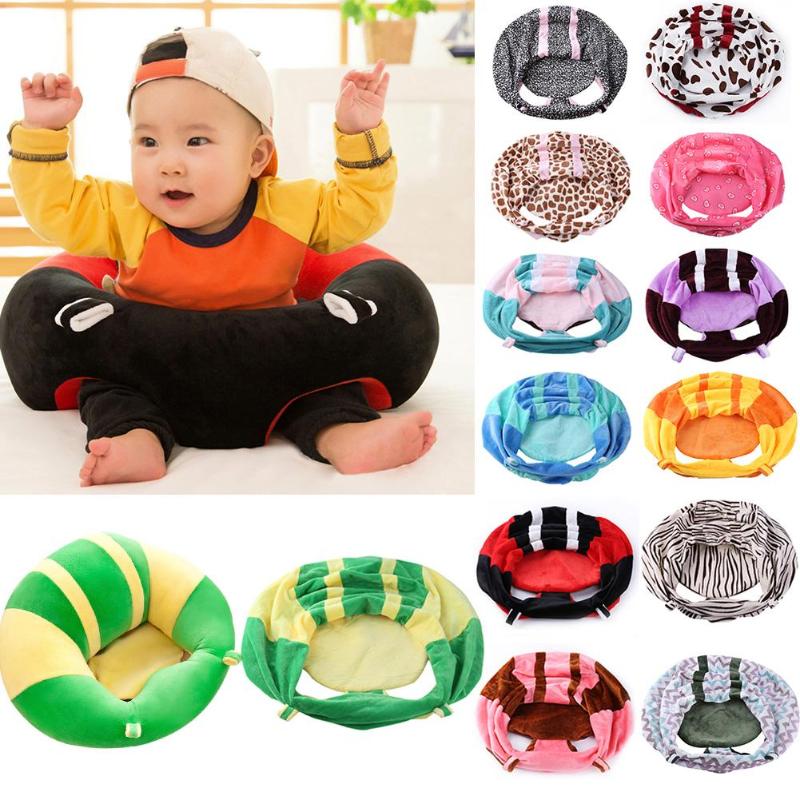 Sofa Support Seat Cover Baby Plush Chair Learning To Sit Comfortable Toddler Nest Puff Washable without Filler Cradle Sofa Chair