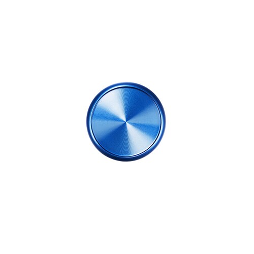6pcs 38mm Boek Binding Levert Aluminium Binding Ring Gesp Paddestoel Gat Bindmiddel met Metalen Schijf Binding Losse- blad: blue