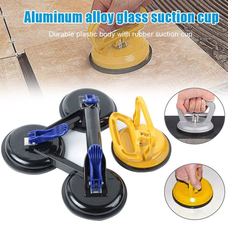 Vacuum Suction Cup Glass Lifter Vacuum Lifter Gripper Sucker Plate for Glass Tiles Mirror Granite Lifting DC156