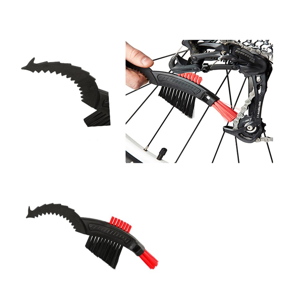 Fahrrad Kette Reiniger Tragbare Mountainbike Fahrrad Reinigen Maschine Pinsel MTB Rennrad Radfahren Reinigung Bausatz draussen Sport Waschen Werkzeuge