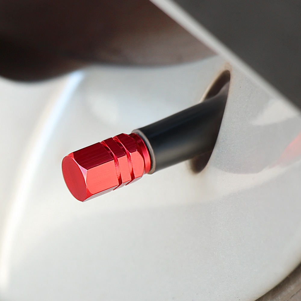 Tapones de válvula de vástago para llantas de coche a prueba de robo para Volkswagen CC GOLF 7 Golf 6 MK6 Polo GTI VW Tiguan