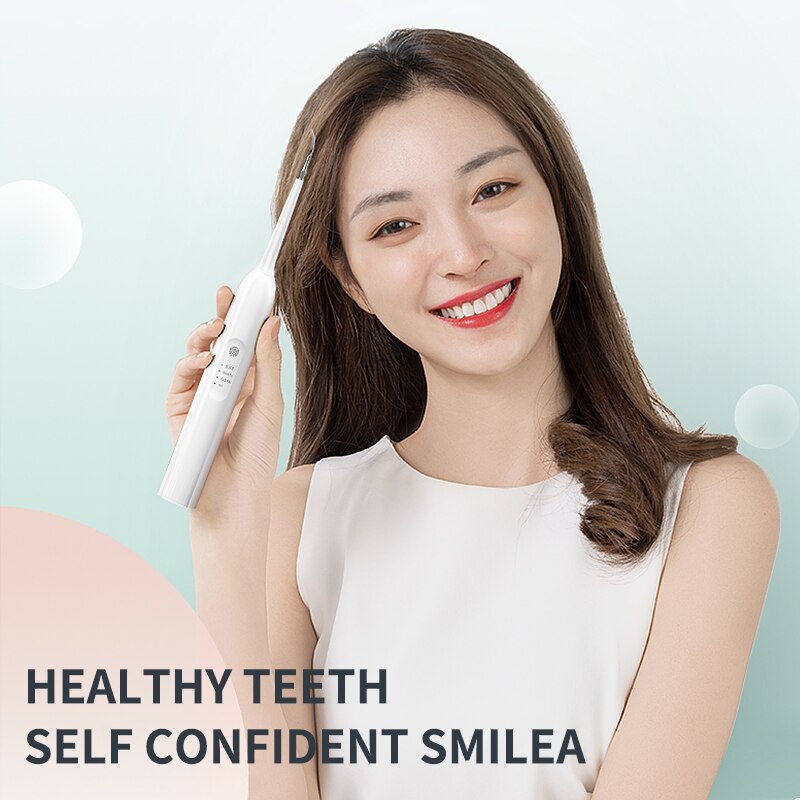 Cepillo de dientes eléctrico sónico para limpieza Dental, removedor de placa de sarro, raspador para blanqueamiento Dental