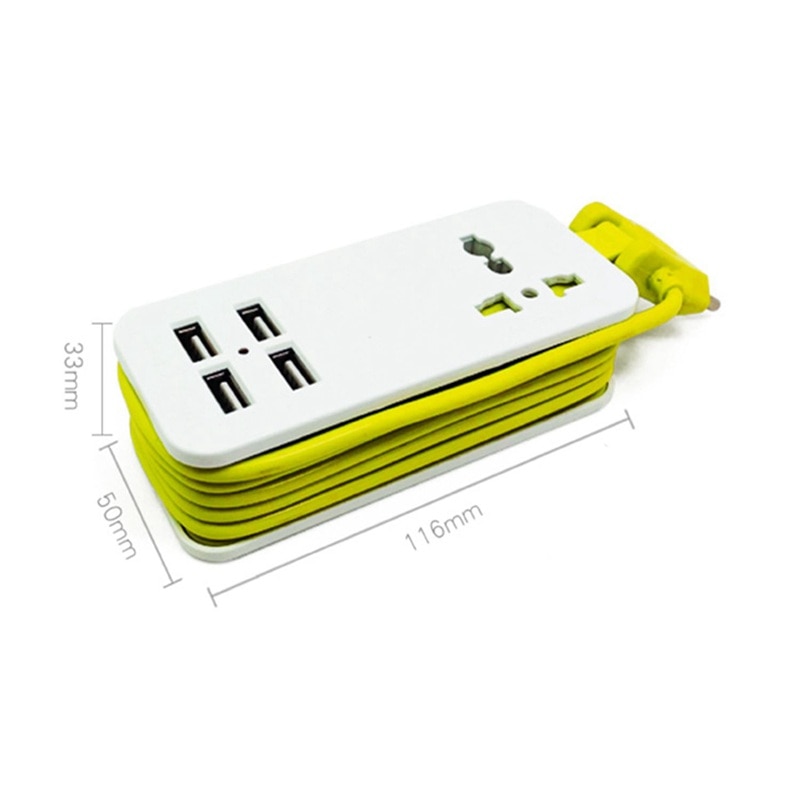 Extension Electrical Socket Portable Charging Port... – Grandado