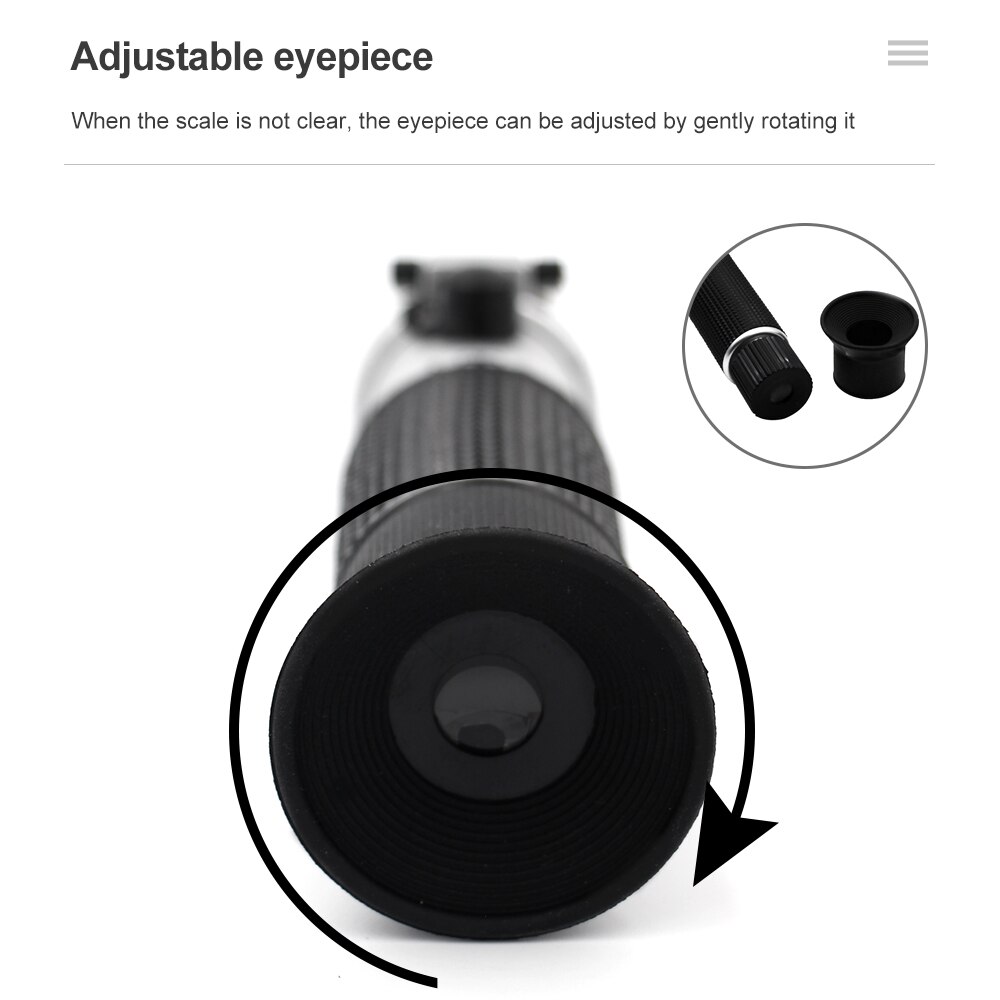 Hand Held Optical 4-in-1 Freezing Refractometer Concentration of Urea with ATC for Car Manufacturers Large Fleet 48% Off