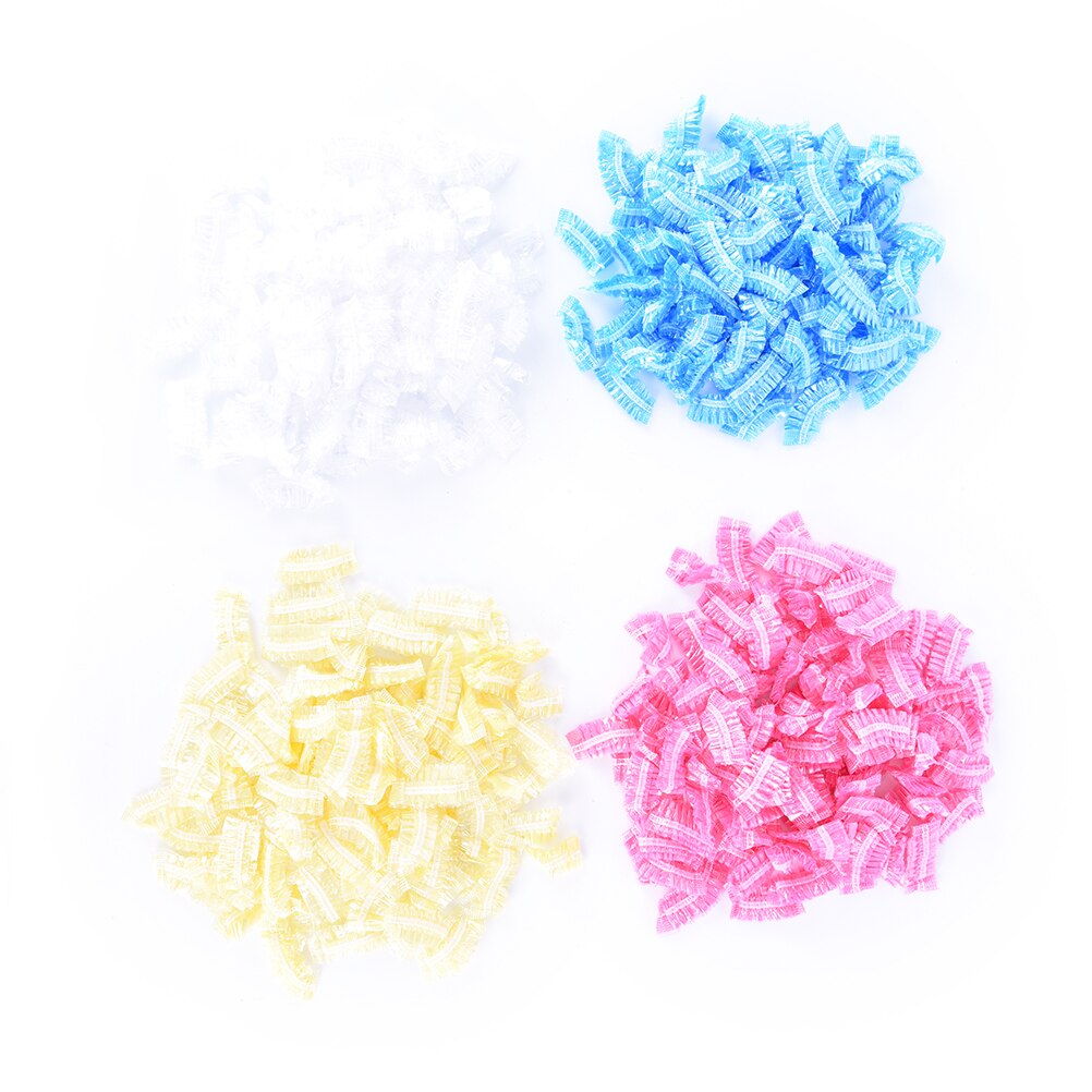 20/100Pcs Disposable Ear Caps Waterproof Earmuffs Shower Hair Coloring Dye Ear Protector Cover Shield Barber Tool