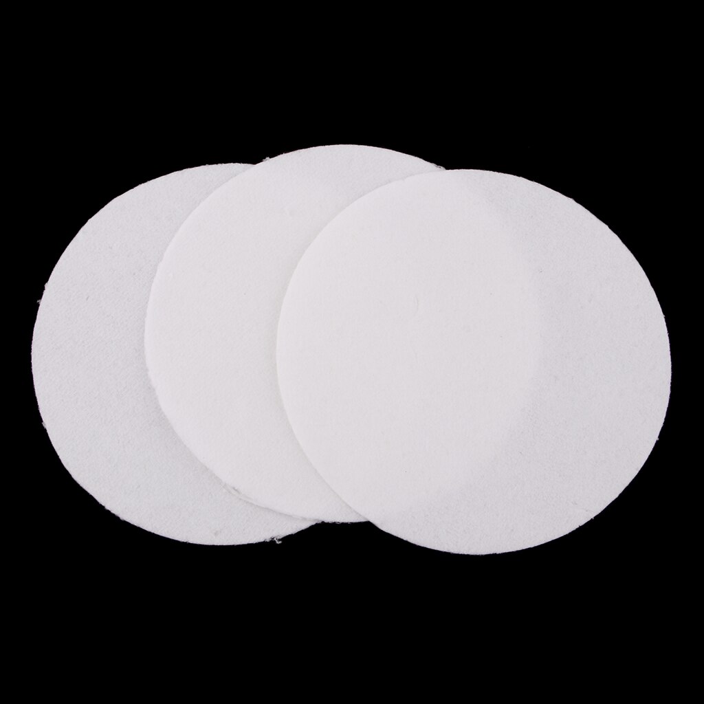 10x 115mm Round Microwave Kiln Paper Ceramic Fiber Paper Glass Fusing Papers