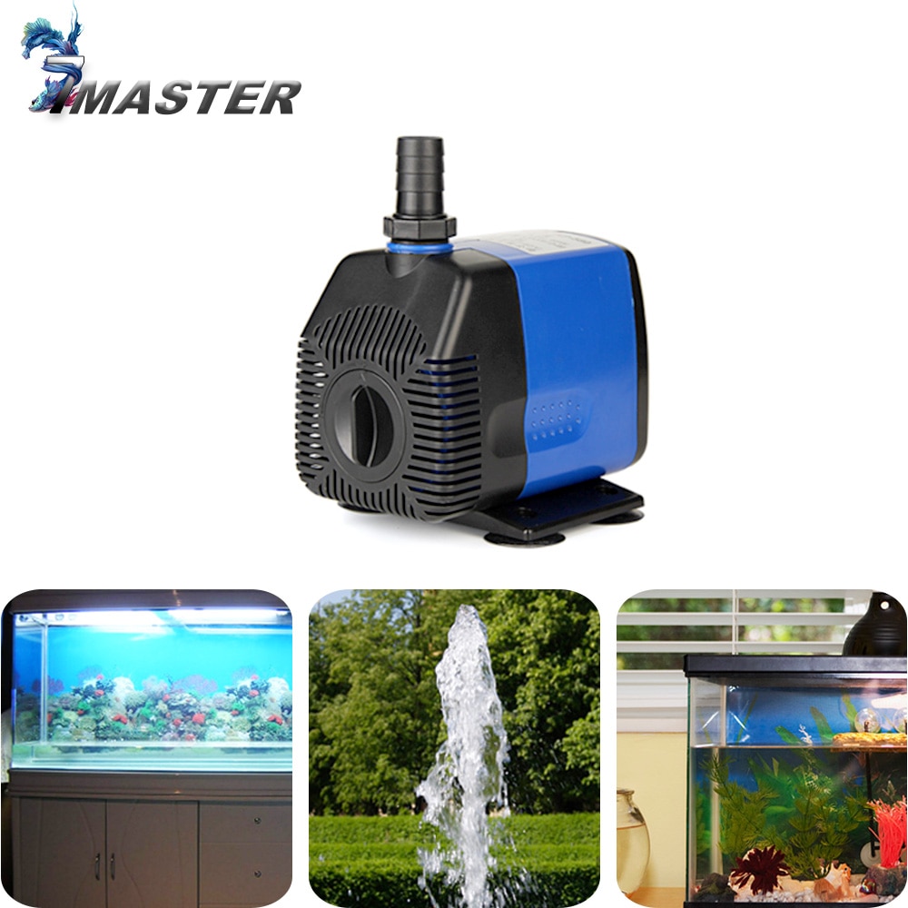 JEBO Adjustable Flow Water Pump For Aquarium Fish Tank Aquarium Pump Submersible Pump High Power 5/9/19/26/62/65w