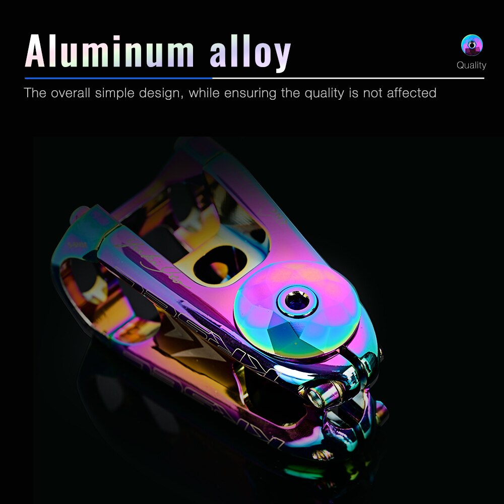 Tappo per cuffia per bicicletta Blu bruciato MTB Attacco manubrio per bici da strada Copri tappo superiore con vite per tubo sterzo forcella da 28,6 mm Accessori per ciclismo