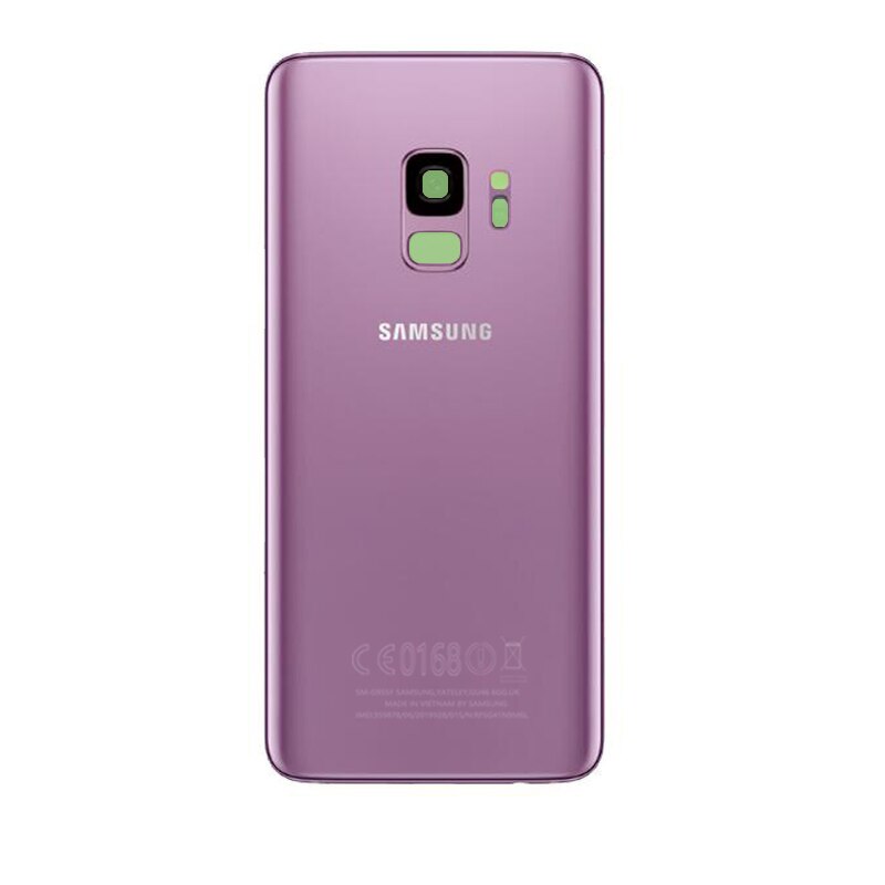 Oryginalna tylna szyba do SAMSUNG Galaxy S9 G960 G960F/S9 + S9 Plus G965 G965F pokrywa baterii obudowa na tył telefonu z obiektywem aparatu
