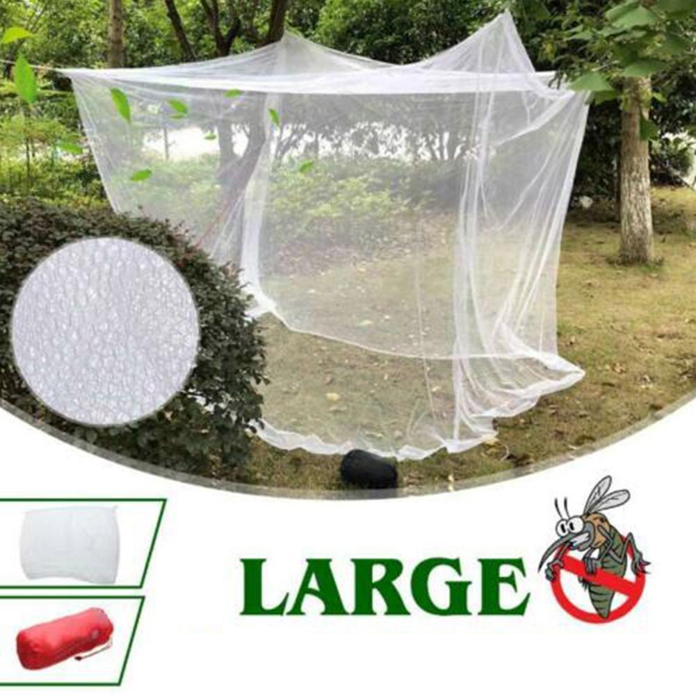 Moskitonetz für camping, drinnen und draußen, praktische aufbewahrung, tragbar, mückensicher, ideal für reisen, große tasche, moskitonetz n  r0 a 7