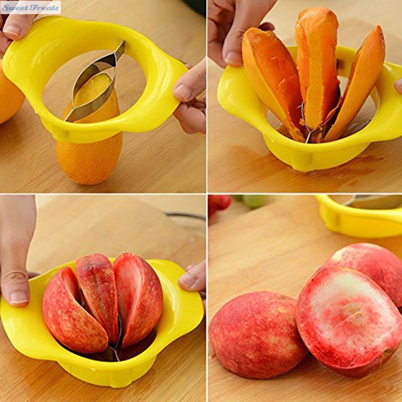Sweettreats Mango Pitter Stoner Corer Cutter Fruit Chopper Splitter Slicer Kitchen Tool