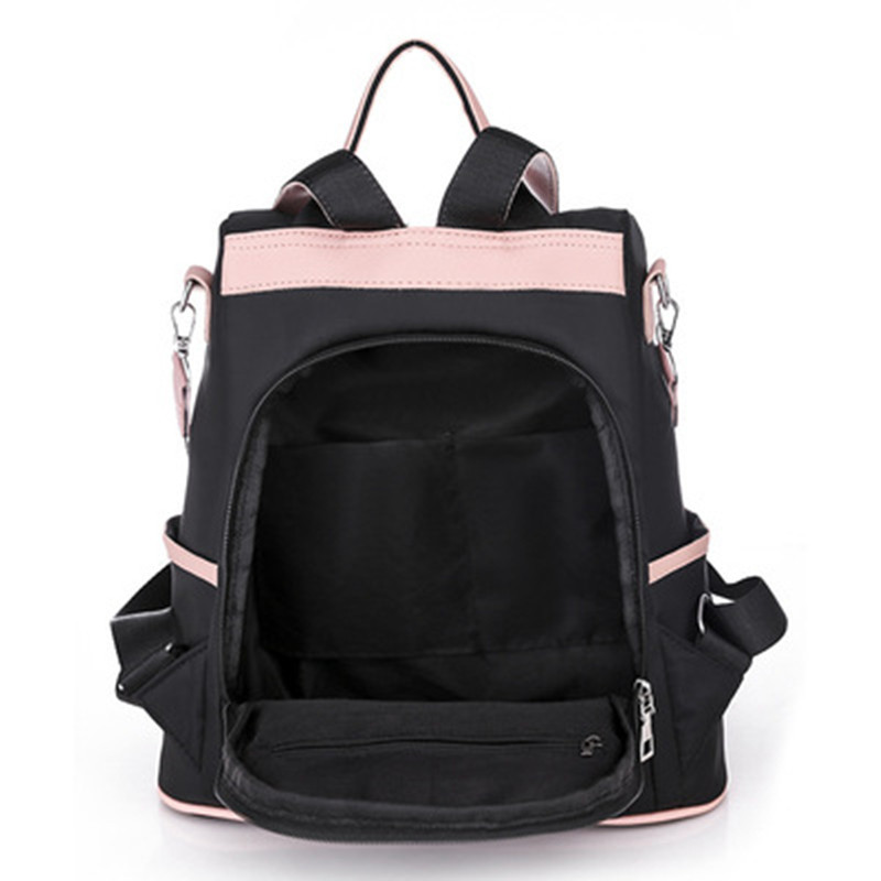 Mochila de ocio antirrobo para mujer, bolsa de viaje Oxford, para exteriores, para ordenador portátil, versión coreana,