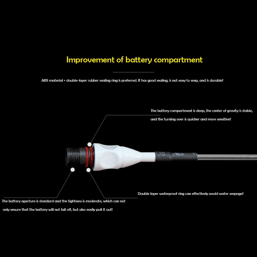 1Pc Vissen Led Elektronische Praalwagens Lichtgevende Drijfvermogen Smart Outdoor Nacht Vissen Accessoires Vissen Tackles Gereedschap