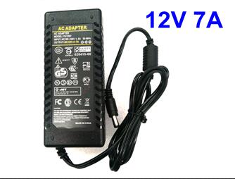 12V Schalt Netzteil 12V 3A 4A 5A 6A 7A 8.5A 10A 60W 72W 84W 102W 120W LCD Monitor LED-streifen AC DC Adapter Ladegerät: Weiß