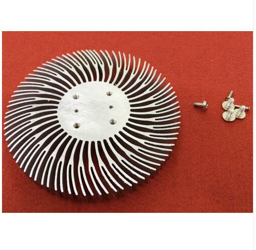 5Pcs 10W Led Heatsink Voor 10W Ronde En Vierkante Cob Led Emitter, 10W Led Chip Diy Met Schroef