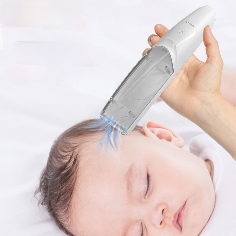 Automatische Vakuum Haar Trimmer Baby Haarschneidemaschine Stumm Wasserdichte Abnehmbare Elektrische freundlicher Pflege Schneiden Wiederaufladbare freundlicher Rasierer