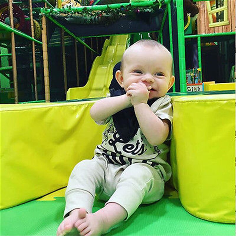 Nette TACO KAMPF ES Brief Strampler Sommer Neugeborenen Kinder Baby Mädchen Boy Kurzarm Romper Baumwolle Overall Kleidung Outfits neue