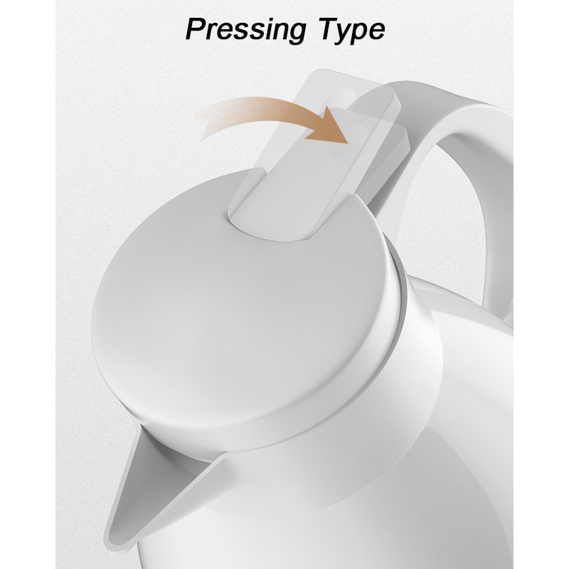 1/1.6L Hoge Capaciteit Thermos Water Fles Borosilicaatglas Liner Smart Touch Digitale Display Geïsoleerde Waterkoker Voor Kinderen Volwassenen