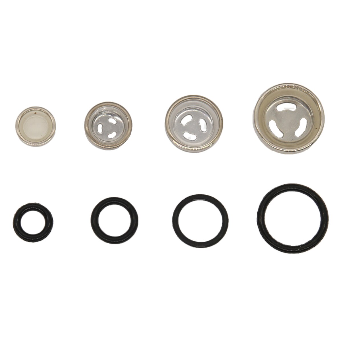 Motorcykel metall siktolja siktglas tätningar för huvudcylinder diameter 18mm järn + gummi