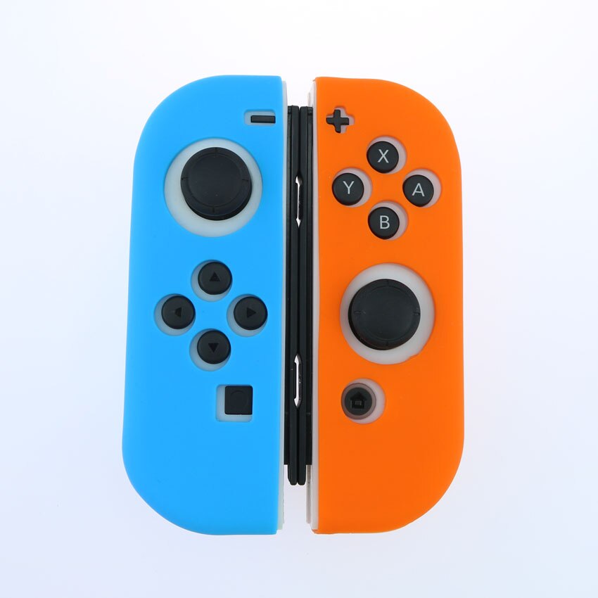 ChengHaoRan Gomma di Silicone Della Pelle Della Copertura di Caso Per Nintendo NS Interruttore Gioia Con Controller Per NX Joycon Anti-slittamento Morbido caso: No.60