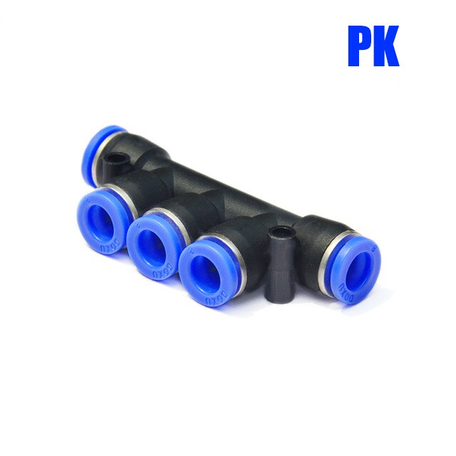 Złączka pneumatyczna złącze rury rury szybkozłącza powietrza wąż wciskany wąż 4mm 6mm 8mm 10mm 12mm PU PY PK PM PZA HVFF: PK / 12mm