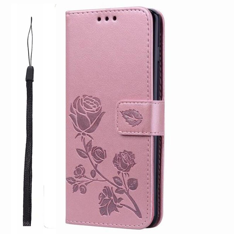 Étui portefeuille pour OPPO Realme C21, RMX3201, 6.5 pouces, coque de téléphone à rabat en cuir de , housse de protection Funda: 038 Pink