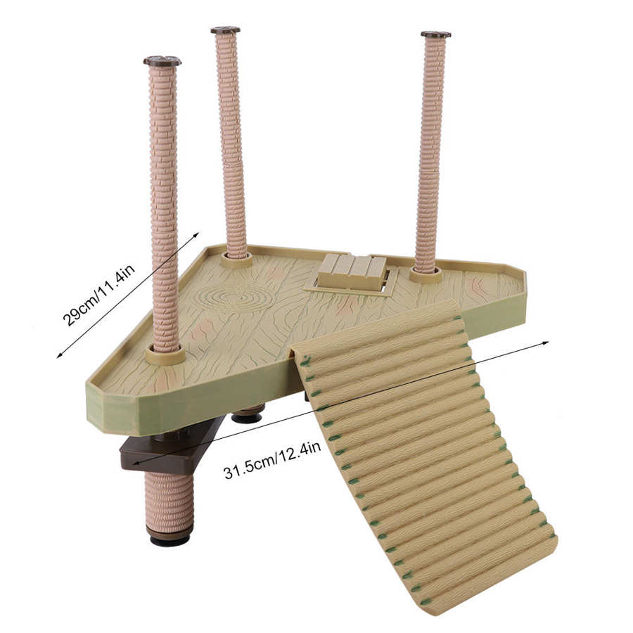 Plataforma flotante para Reptiles, muelle de tortuga, plataforma flotante para anfibios, mesa de ocio plana para acuario, pecera