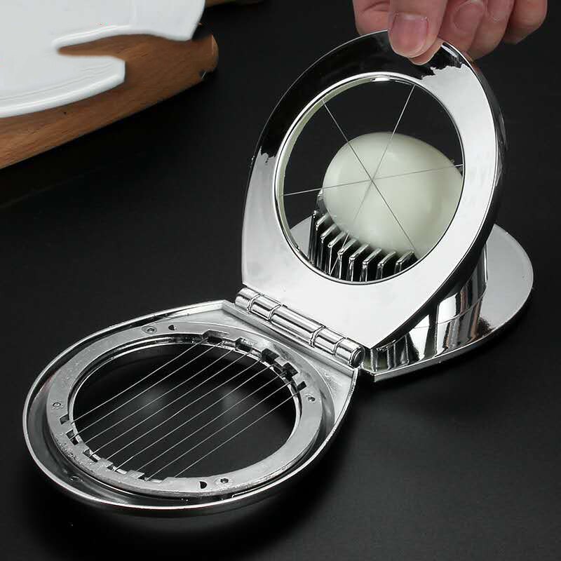 Commercial Egg Slicer Mushroom Slicer Garnish Slicer Aluminum Cast Frame Stainless Steel Cutting Wires Kitchen Tools