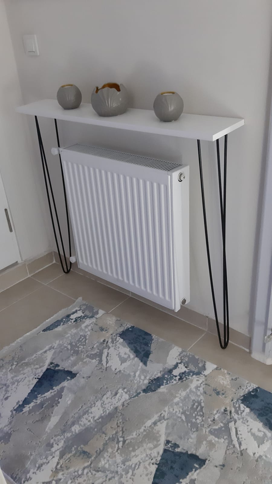 Dekozem Kalorİfer Honingraat Top Plank/Dresuar Wit 100 X100X18 DKZM-623-PTKRF