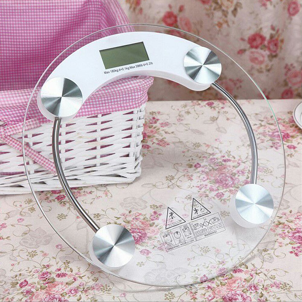 Toughened Glass Electroni Digital Body Scales 150KG Bathroom Gym Smart Scales LCD Display Body Weighing Digital Weight Scale