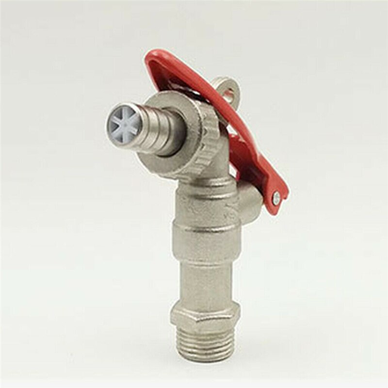 1/2 tums mässingstråd vattenkran låsbar kran trädgårdsslangkran med lås vattentankanslutningsverktyg