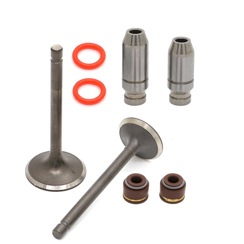 Válvula de escape de admisión de motor, sello de aceite de guía de vástago para YAMAHA TTR125, 2000, TT-R125, 2005, TTR125E, 2000, TTR, TT-R, 125: Default Title
