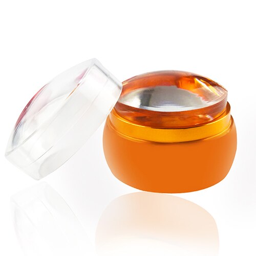 1pc holografista kynsien leimaamista ja kaavinta kynsien leimaamiseen, sateenkaarikahva ainutlaatuinen leimauslaite , 3.8cm/4cm kynsien leimaustyökalu: Yz32
