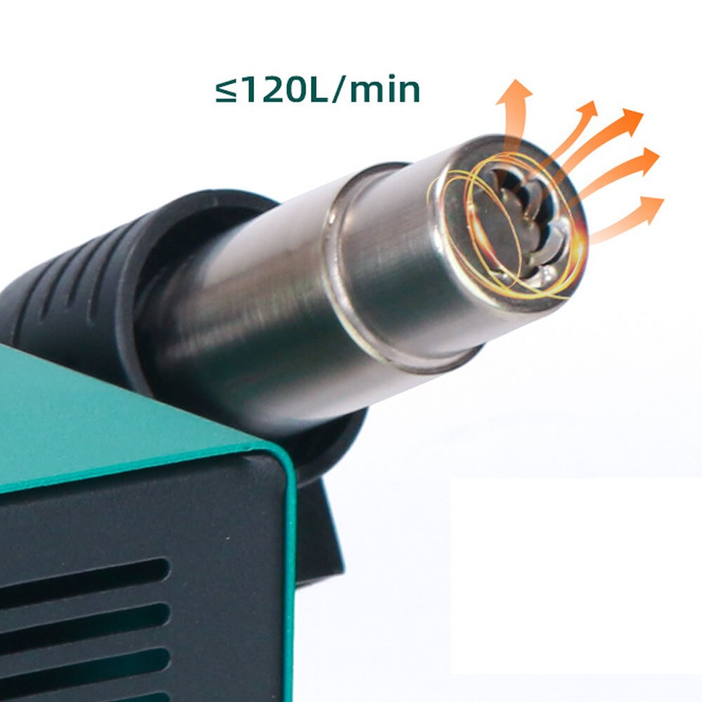 YIHUA-Estación de soldadura de aire 8786D, soldador Digital de reparación de teléfonos, herramienta de soldadura BGA SMD